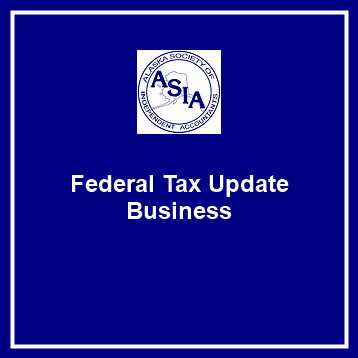 Federal Tax Update , Business - NON member